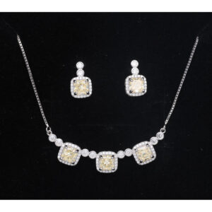 925 Sterling Silver Neclace Set