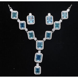 925 Sterling Silver Neclace Set