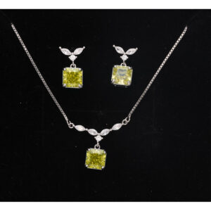 925 Sterling Silver Neclace Set