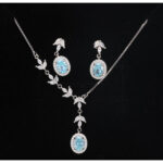 925 Sterling Silver Neclace Set