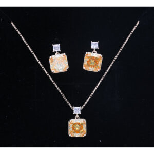925 Sterling Silver Neclace Set