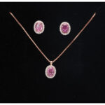 925 Sterling Silver Neclace Set
