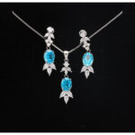 925 Sterling Silver Neclace Set