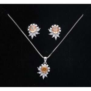 925 Sterling Silver Neclace Set