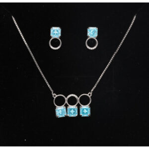 925 Sterling Silver Neclace Set
