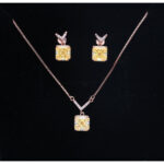 925 Sterling Silver Neclace Set