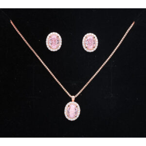 925 Sterling Silver Neclace Set