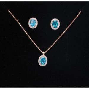925 Sterling Silver Neclace Set