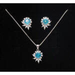 925 Sterling Silver Neclace Set