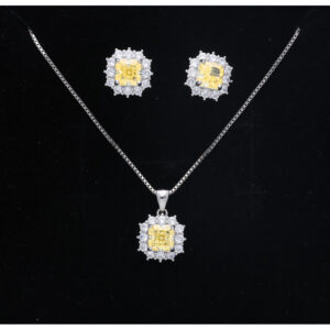 925 Sterling Silver Neclace Set