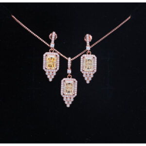 925 Sterling Silver Neclace Set