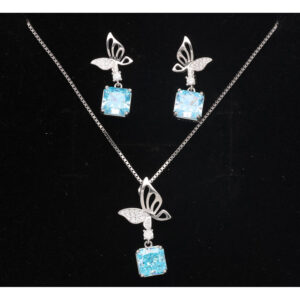 925 Sterling Silver Neclace Set