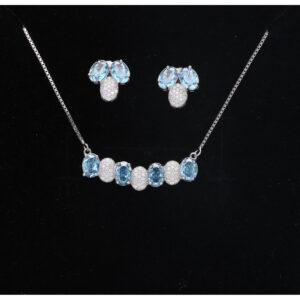 925 Sterling Silver Neclace Set