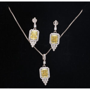 925 Sterling Silver Neclace Set