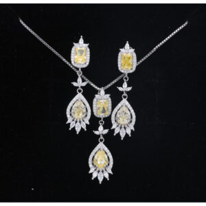 925 Sterling Silver Neclace Set