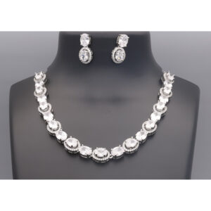 925 Sterling Silver Neclace Set