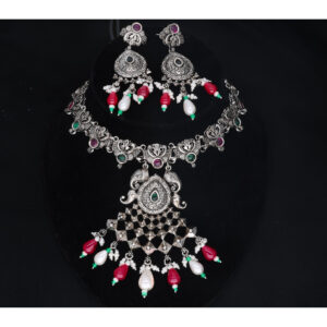 925 Sterling Silver Neclace Set