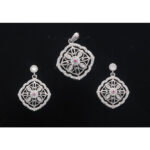 925 Sterling Silver Neclace Set
