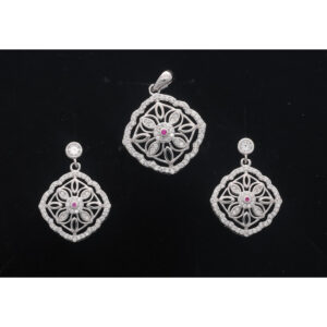 925   Sterling Silver Neclace Set