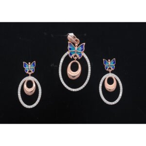 925   Sterling Silver Neclace Set