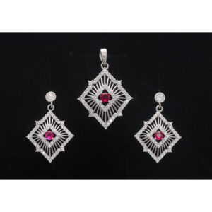 925   Sterling Silver Neclace Set