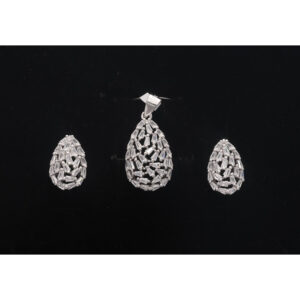 925   Sterling Silver Neclace Set