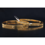 916 Gold Bangles