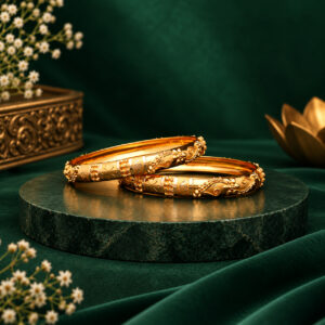 HALF   ROUND BANGLE