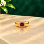 GENS CAST STONE RING