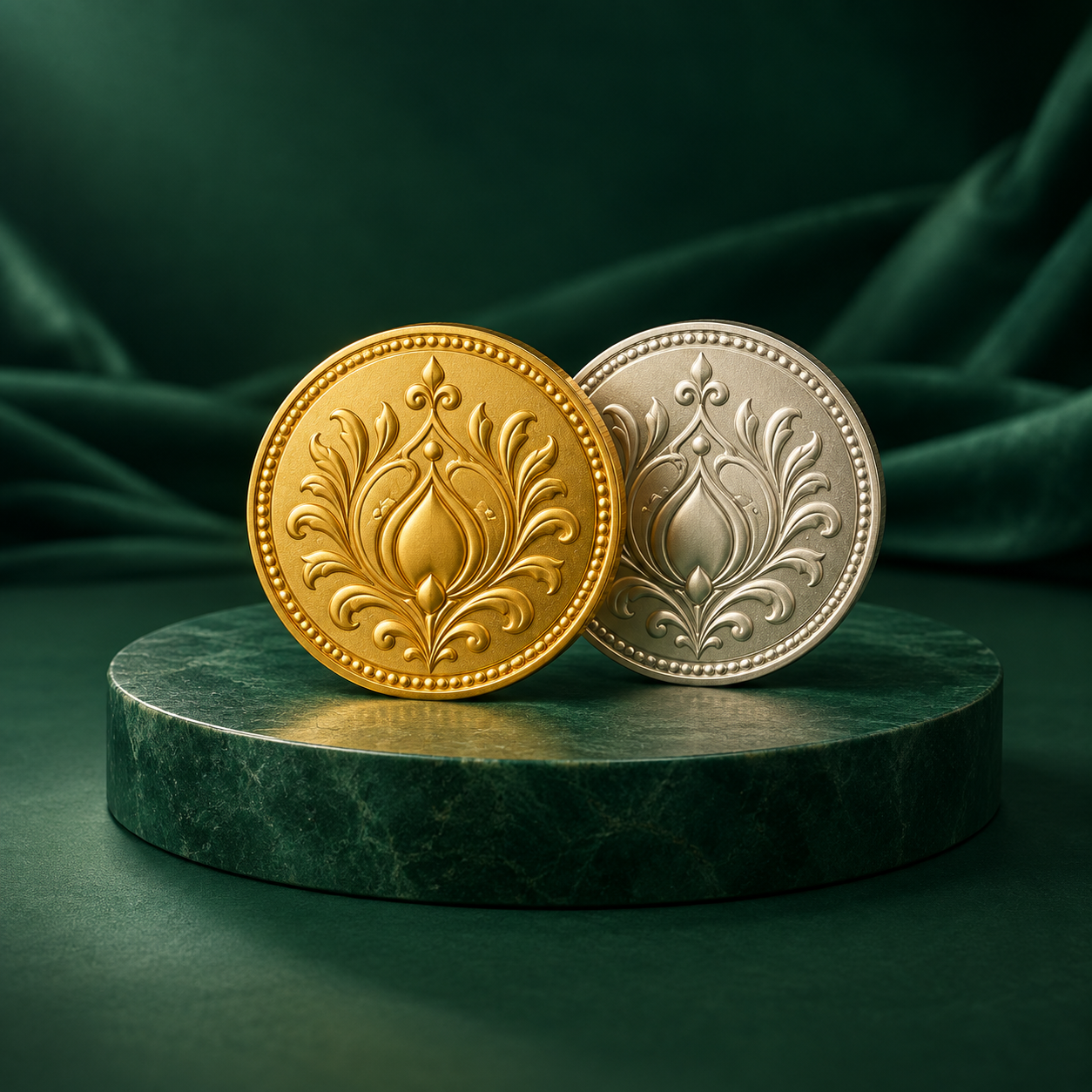 Gold & Silver Coins — illustrative collection cover