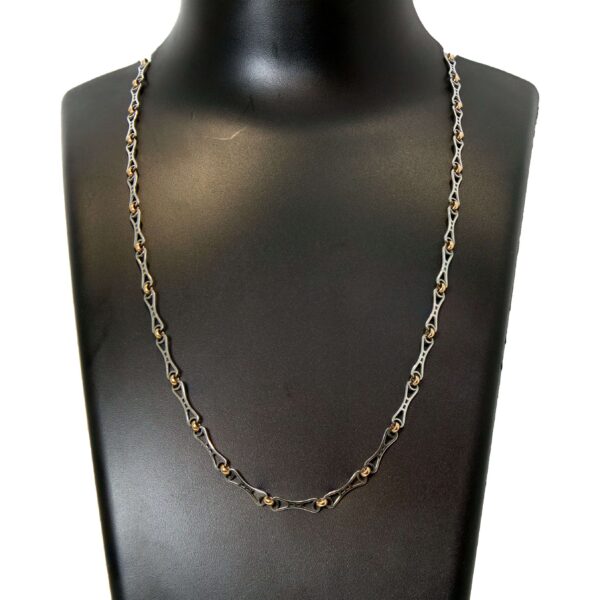 Chain- 249985 | Platinum-Gold Fusion | The Man Collection