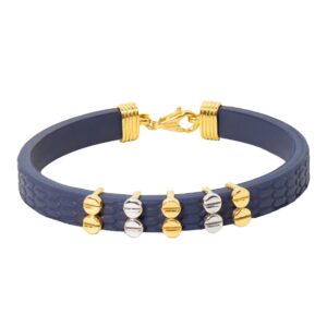 Men's Gold Bracelet Belt Type- 283920 | The Man Collection