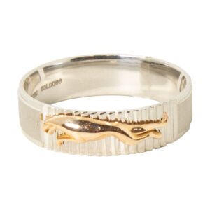 Ring- 240888 | Platinum- Gold Fusion | The Man Collection