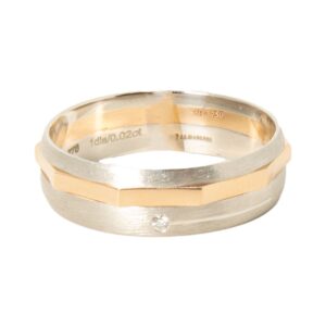 Ring- 251748 | Platinum- Gold Fusion | The Man Collection