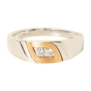 Ring- 283572 | Platinum- Gold Fusion | The Man Collection