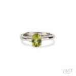 Peridot 925 Silver Ring