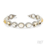 Citrine 925 Silver Bracelet