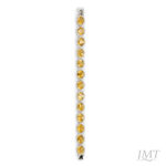 Citrine 925 Silver Bracelet