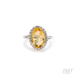 Citrine 925 Silver Ring