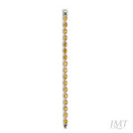 Citrine 925 Silver Bracelet