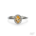 Citrine 925 Silver Ring