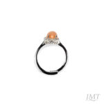 Peach Moon 925 Silver Ring