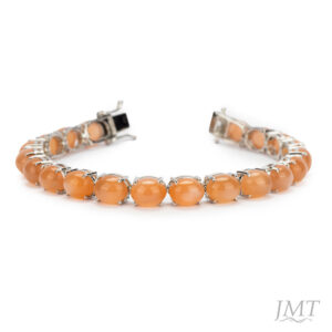 Peach Moon 925 Silver Bracelet