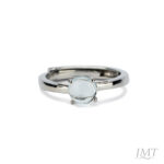 Aquamarine 925 Silver Ring