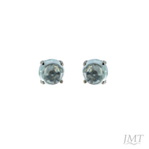 Aquamarine 925 Silver Earrings