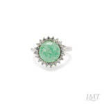 Aventurine 925 Silver Ring