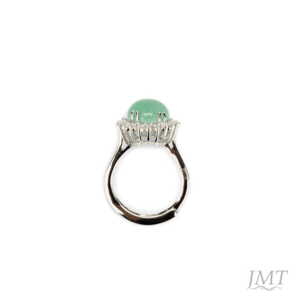 Aventurine 925 Silver Ring