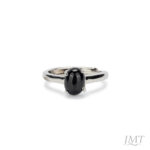 Black Star 925 Silver Ring