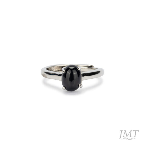 Black Star 925 Silver Ring