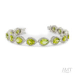 Peridot 925 Silver Bracelet